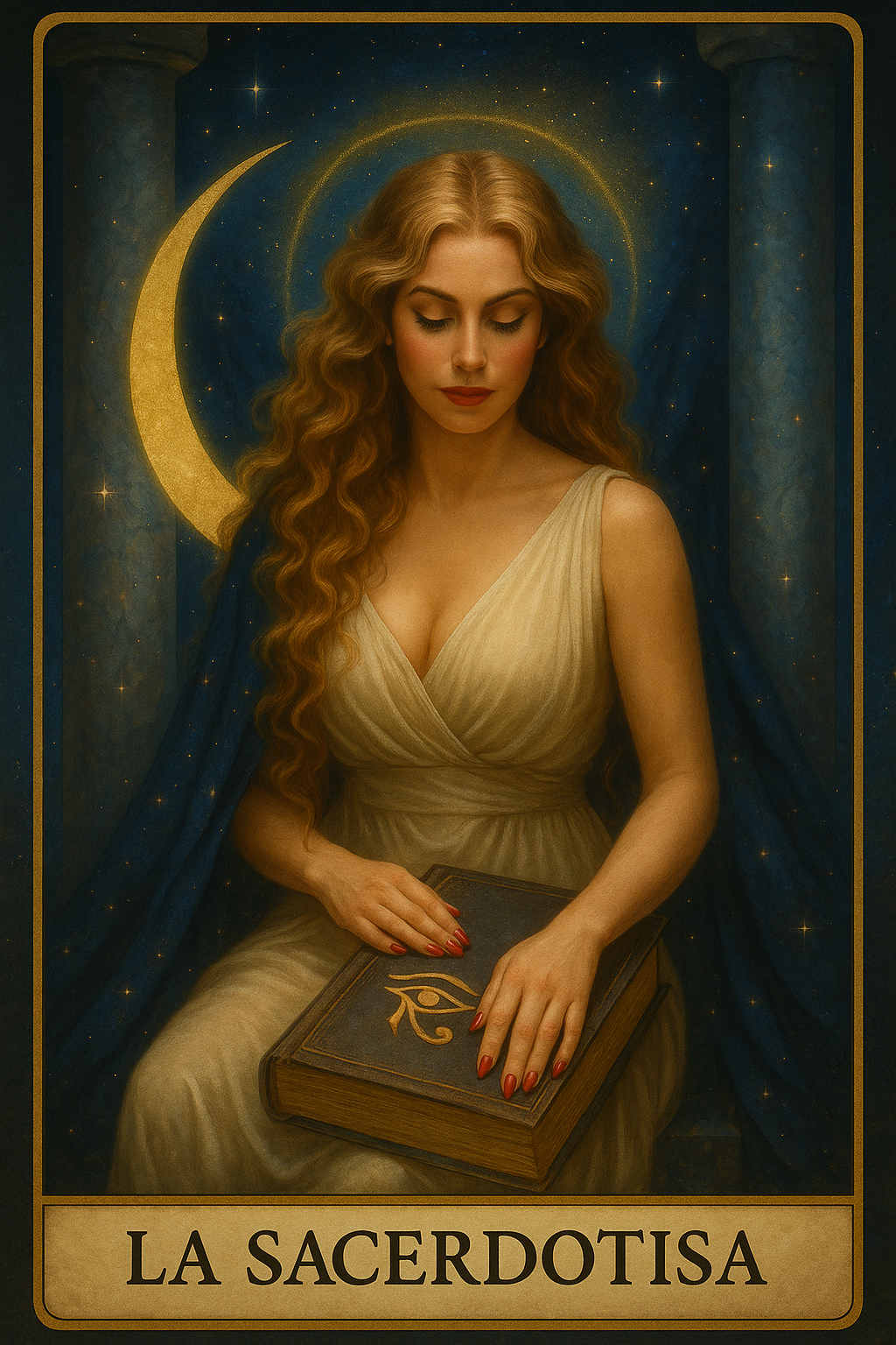 La Sacerdotisa - EvagnaTarot