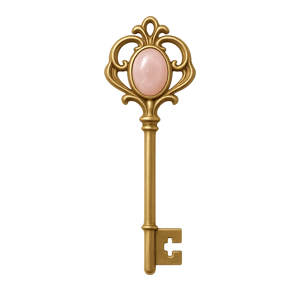 Llave Akáshica · Cuarzo rosa